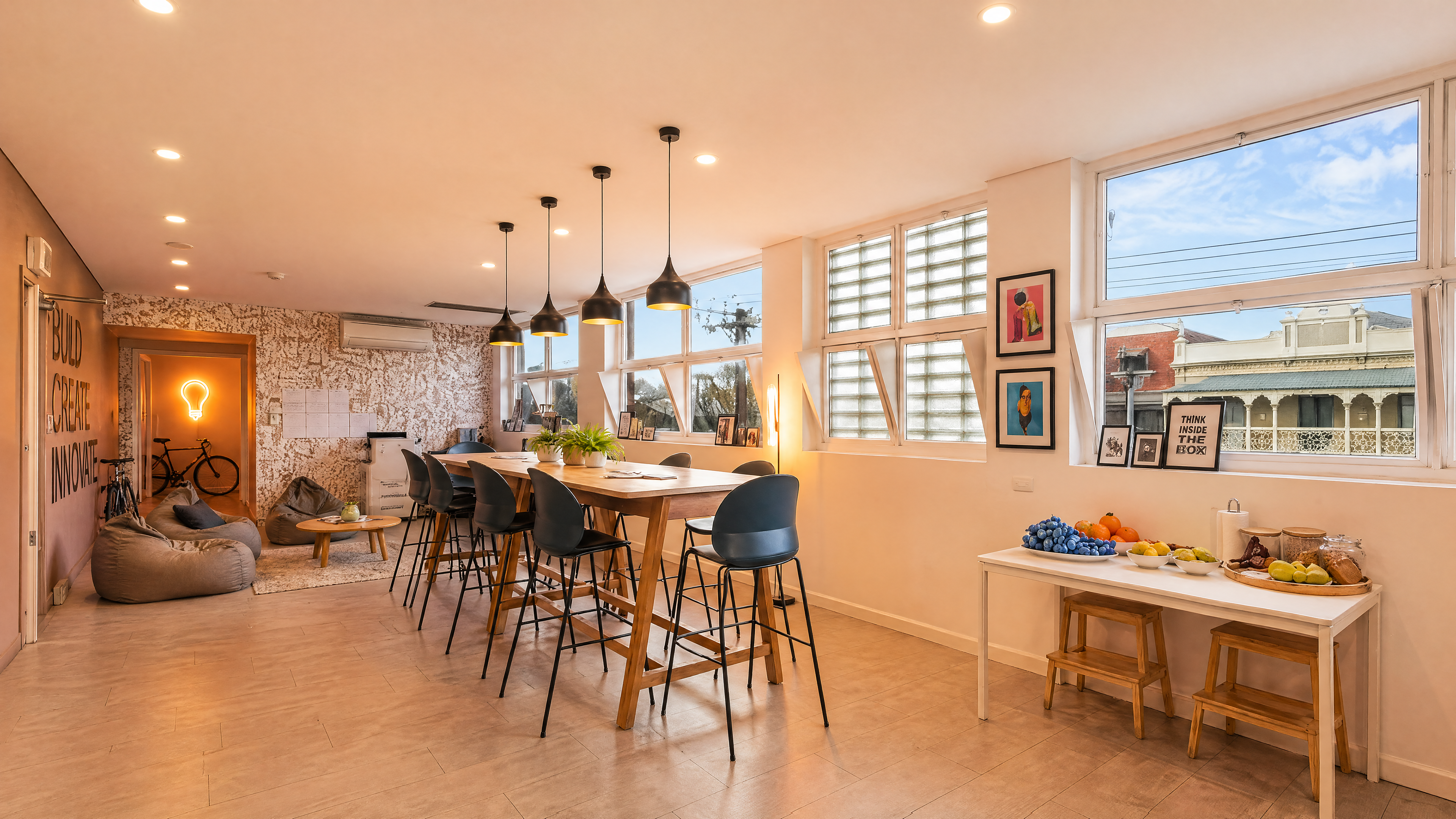 Kitchen — alternate angle, breakfast bar, considered fitout.